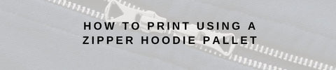 How to print zipper hoodies - The easy way!