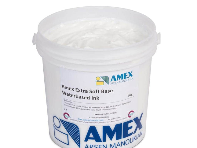Amex Extra Soft Base Waterbased Ink