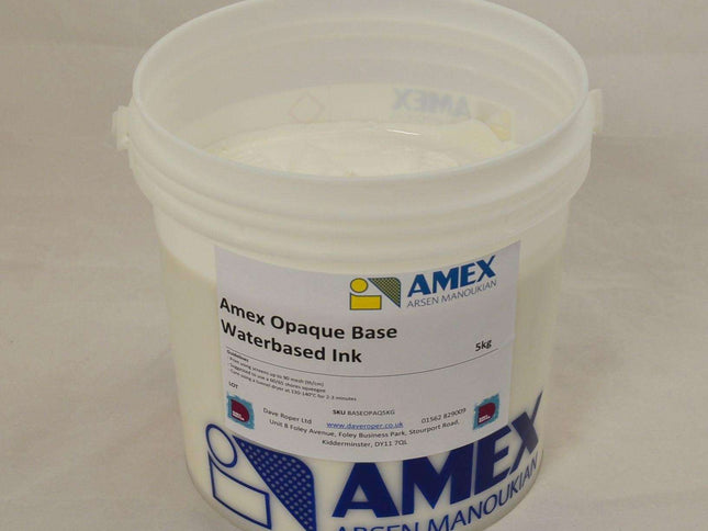 Amex Opaque Base Waterbased Ink