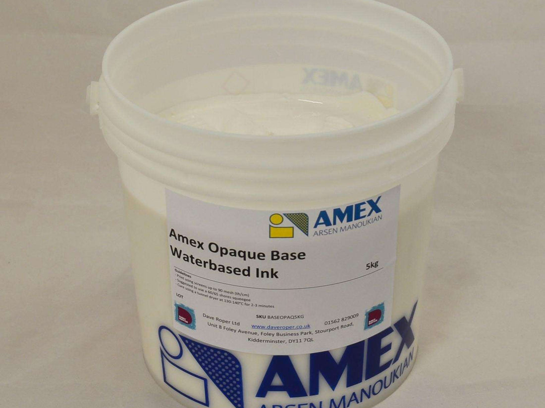 Amex Opaque Base Waterbased Ink