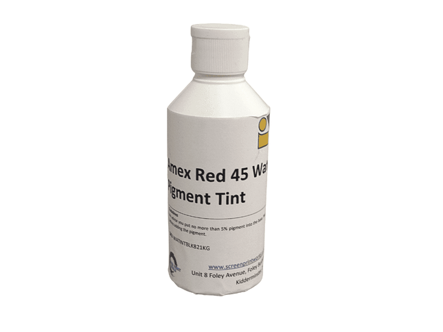 Amex Red 45 Waterbased Pigment Tint