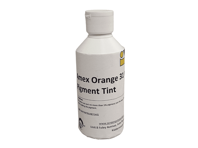 Amex Orange 31 Waterbased Pigment Tint