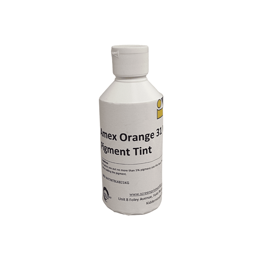 Amex Orange 31 Waterbased Pigment Tint