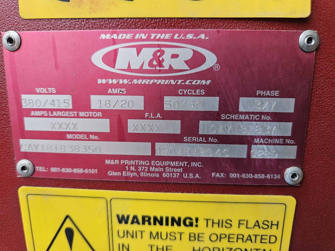 Used M&R Cayenne 1818 Quartz Flash