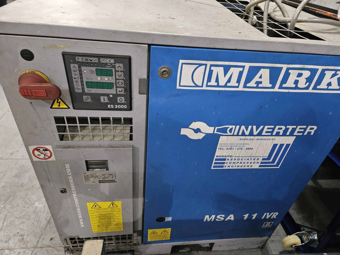 Used Compressor with Chiller and Reservoir