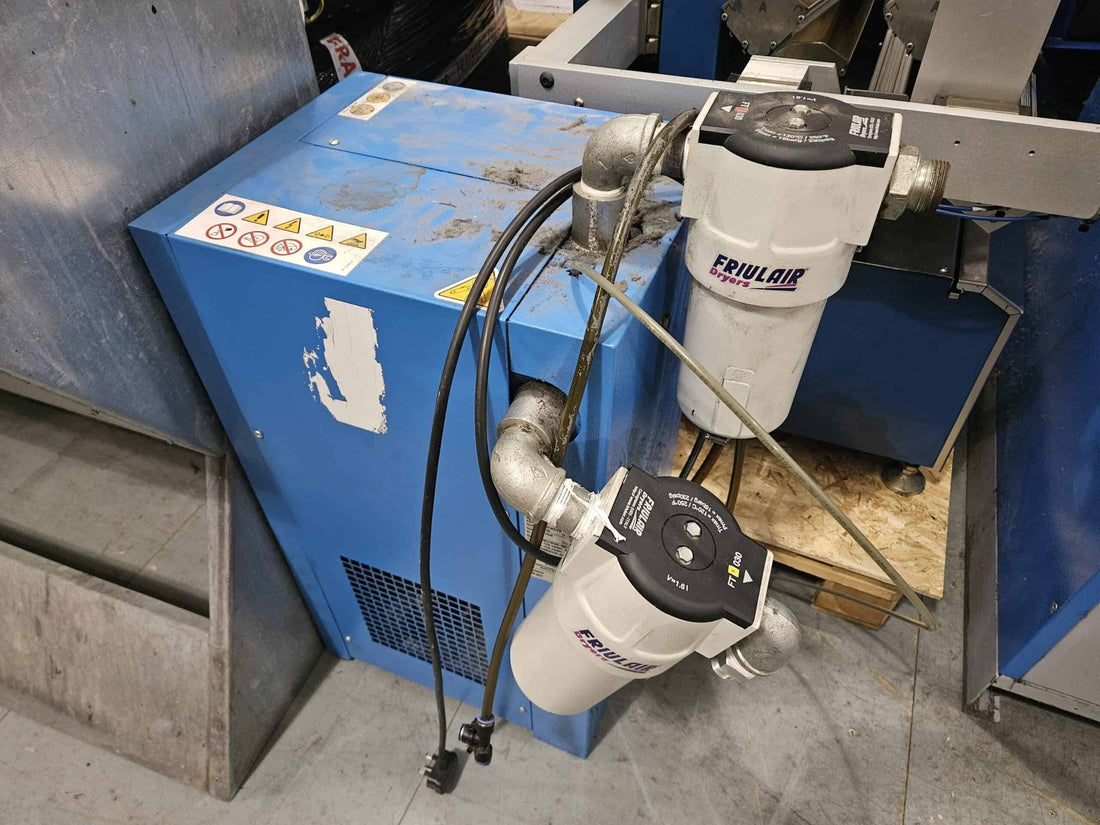 Used Compressor with Chiller and Reservoir