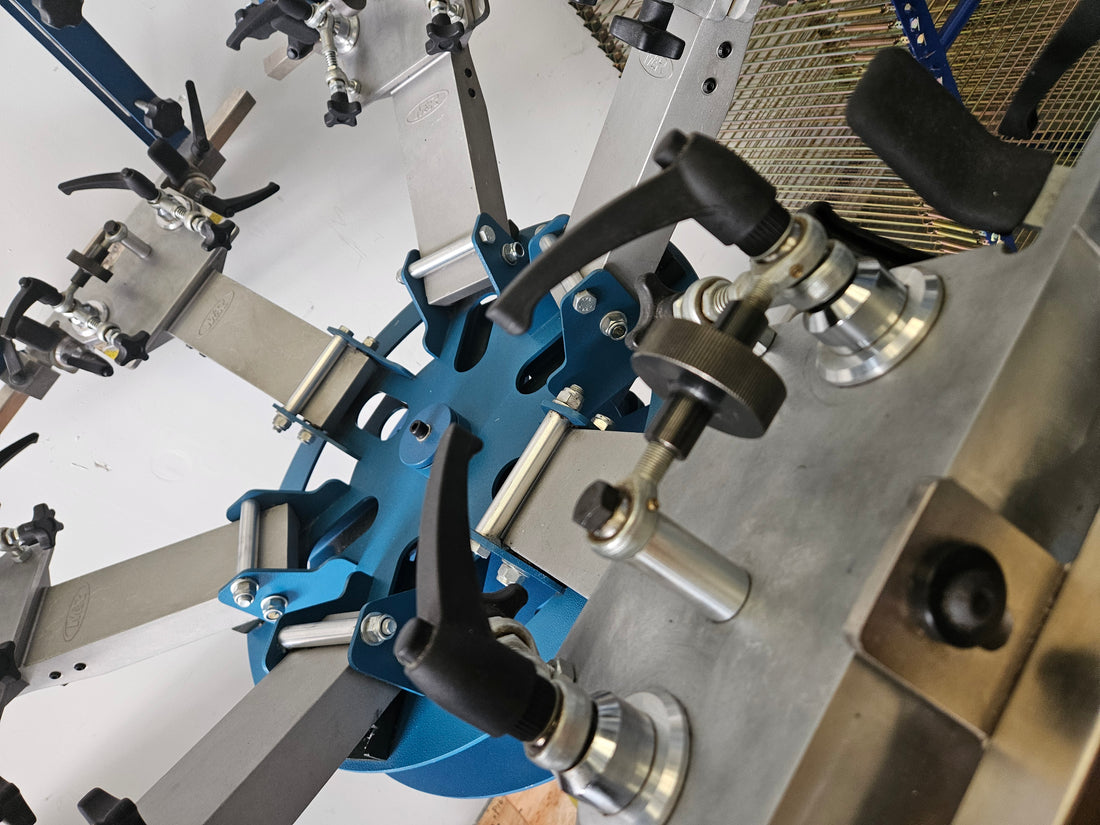 Used M&R Kruzer 6 Colour Manual Press