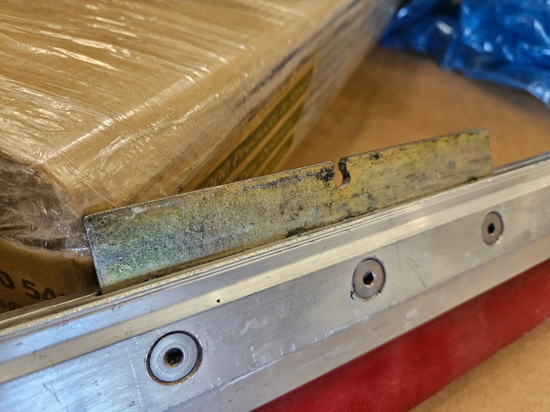 Used 18" Double Blade Squeegee for MHM