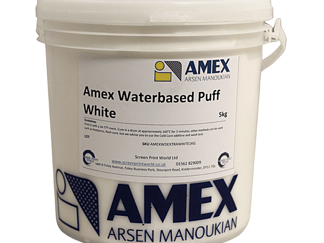 Amex Waterbased Puff White