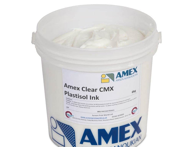 Amex Clear CMX Plastisol Ink