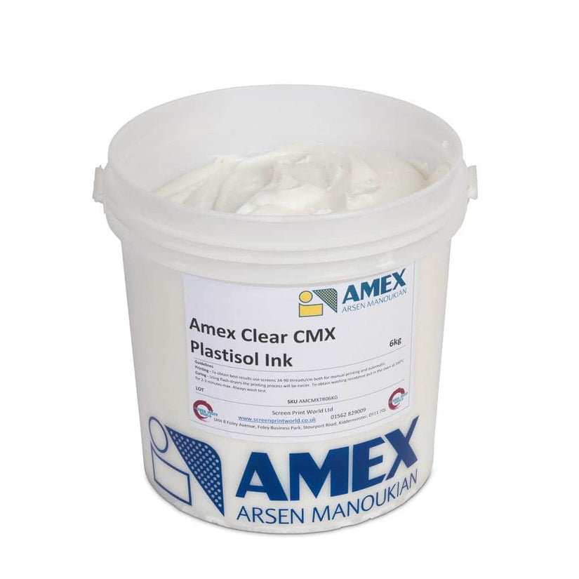 Amex Clear CMX Plastisol Ink