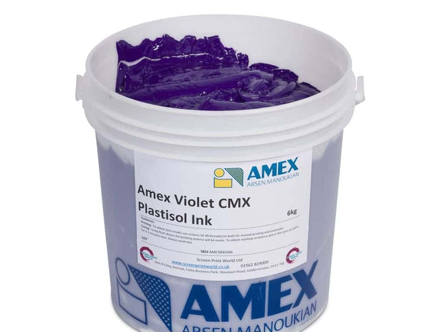 Amex Violet CMX Plastisol Ink