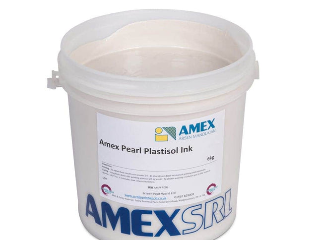 Amex Pearl Plastisol Ink