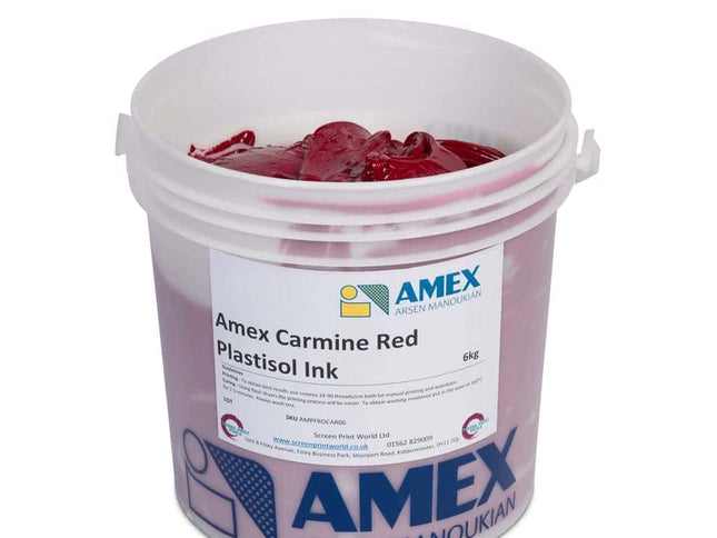 Amex Carmine Red Plastisol Ink 47