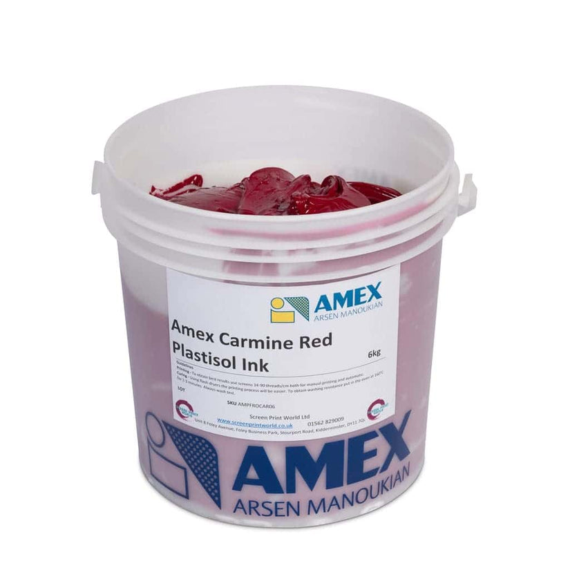 Amex Carmine Red Plastisol Ink 47