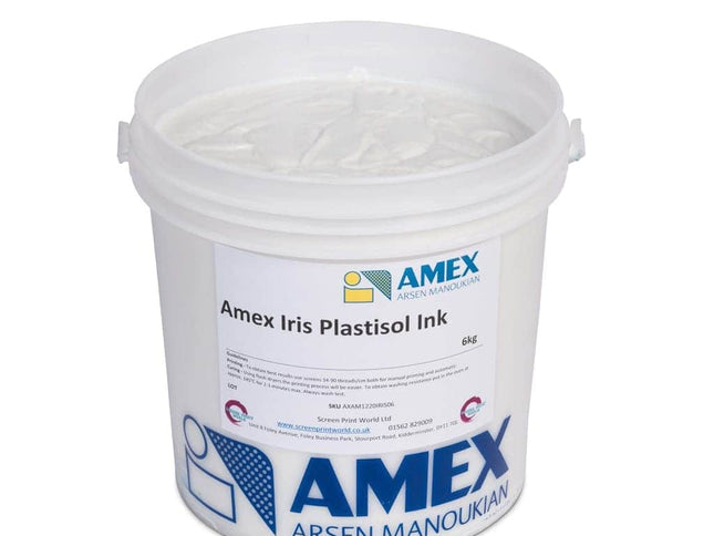 Amex Iris Plastisol Ink