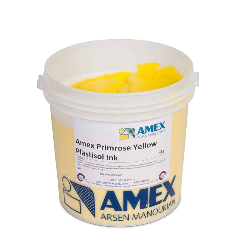 Amex Primrose Yellow Plastisol Ink 24