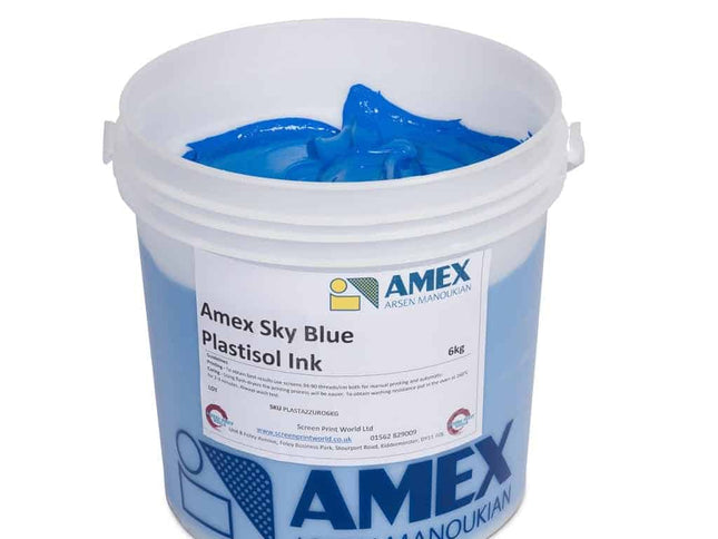 Amex Sky Blue Plastisol Ink 51