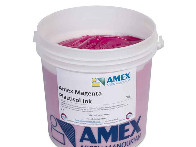 Amex Magenta Plastisol Ink 44