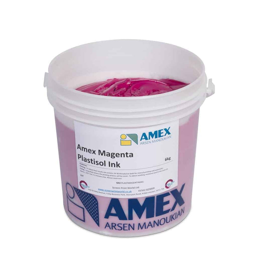 Amex Magenta Plastisol Ink 44