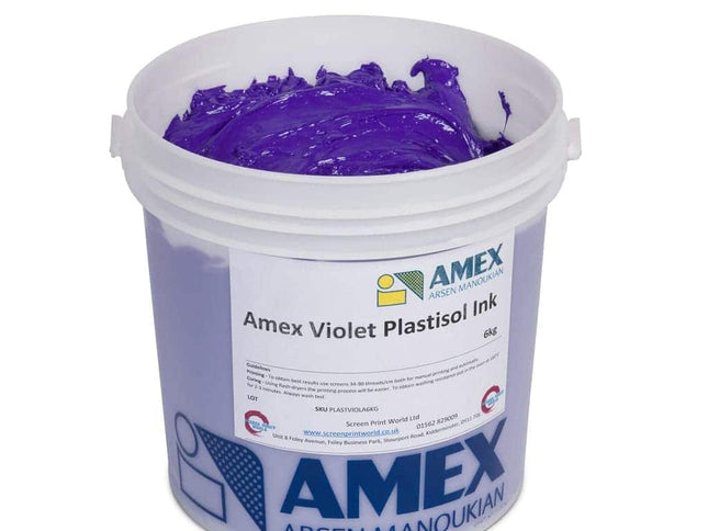Amex Violet Plastisol Ink 50