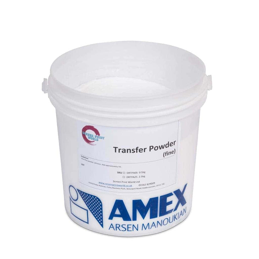 Fine Transfer Powder Adhesive by Screen Print World