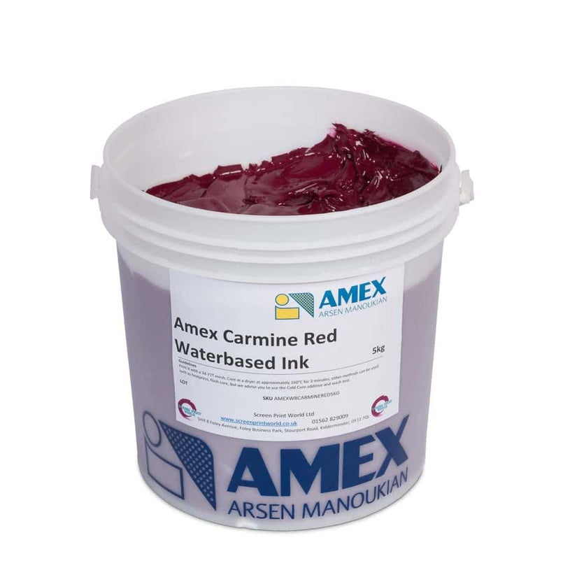 Amex Carmine Red Waterbased Ink 42
