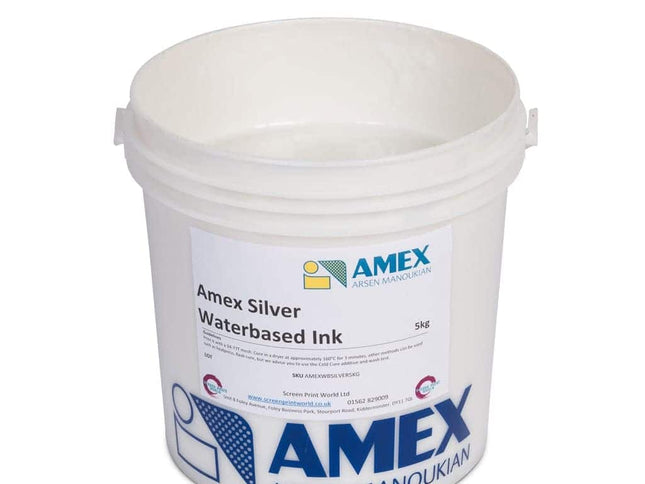 Amex Silver Waterbased Ink 91