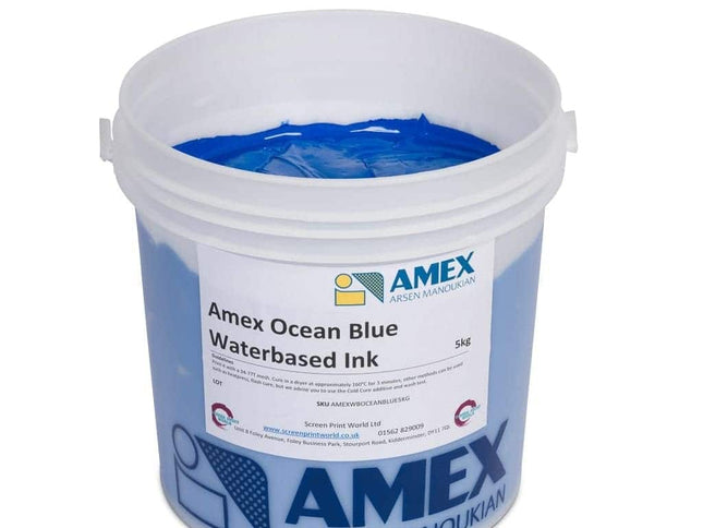 Amex Ocean Blue Waterbased Ink 54
