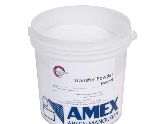 Coarse Transfer Powder Adhesive by Screen Print World