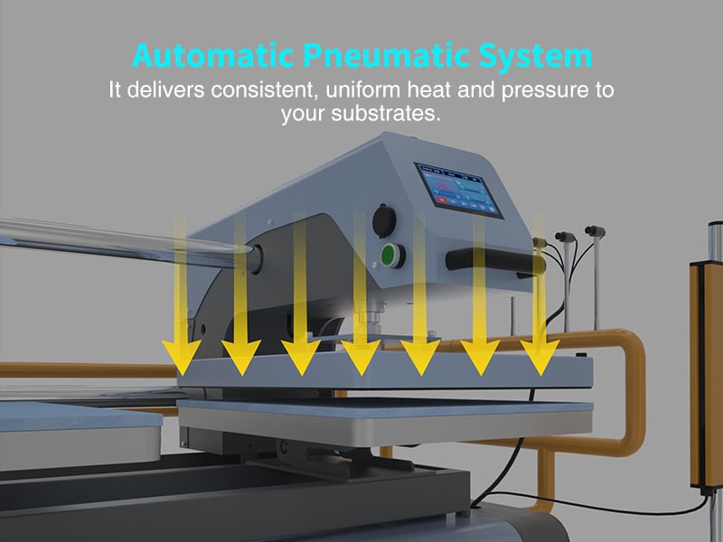 OtterPro Auto Pro Dual Station Heat Press