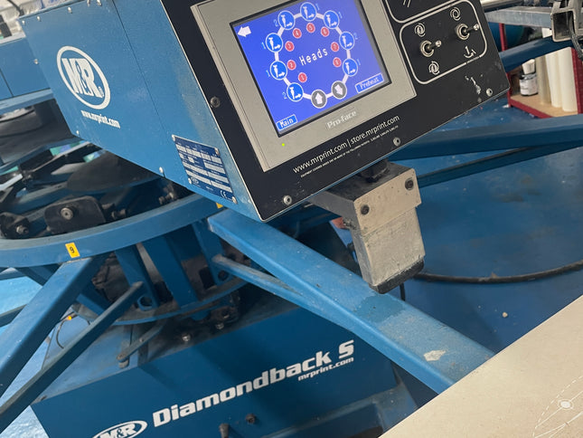 M&R Diamondback-S 8 Col-10 Station Auto Press