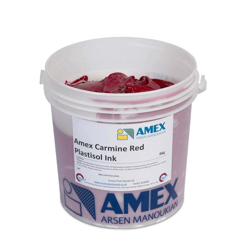 Amex Carmine Red Plastisol Ink 47