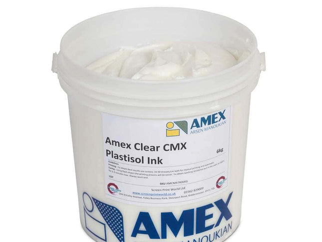 Amex Clear CMX Plastisol Ink