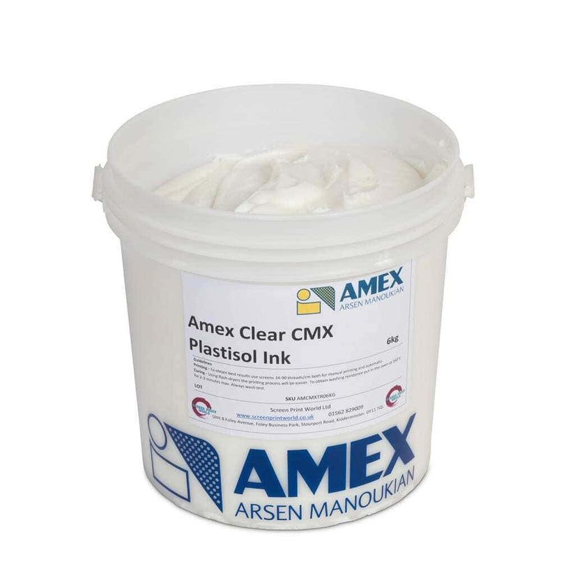 Amex Clear CMX Plastisol Ink