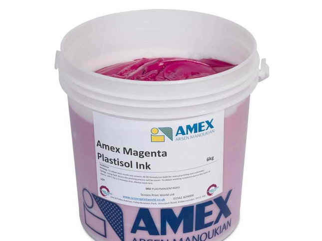 Amex Magenta Plastisol Ink 44