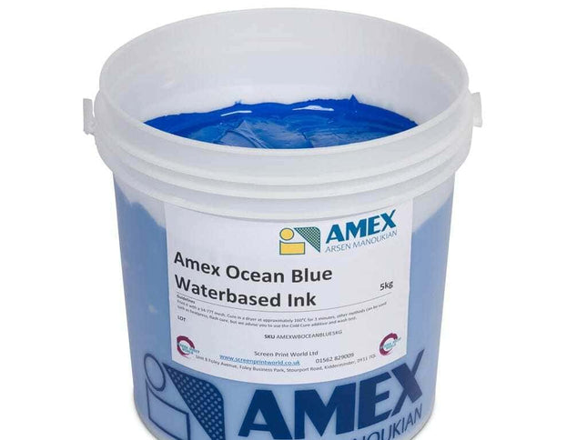 Amex Ocean Blue Waterbased Ink 54