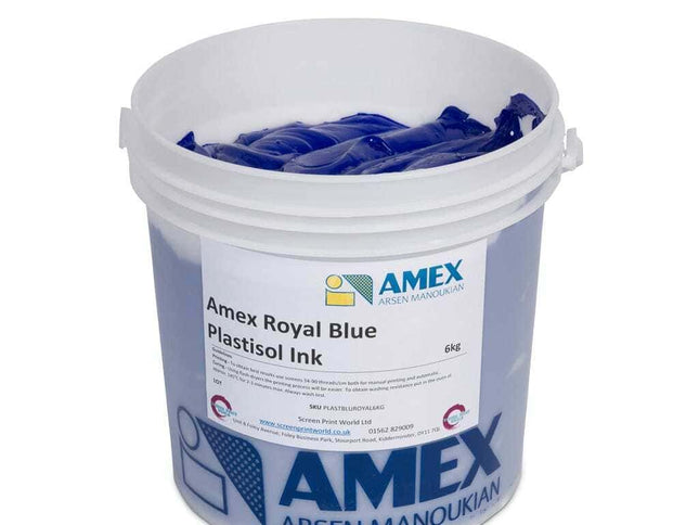 Amex Royal Blue Plastisol Ink 57