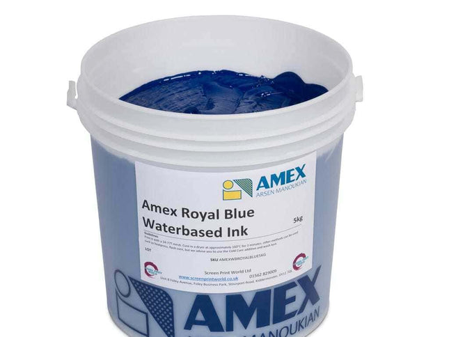 Amex Royal Blue Waterbased Ink 57
