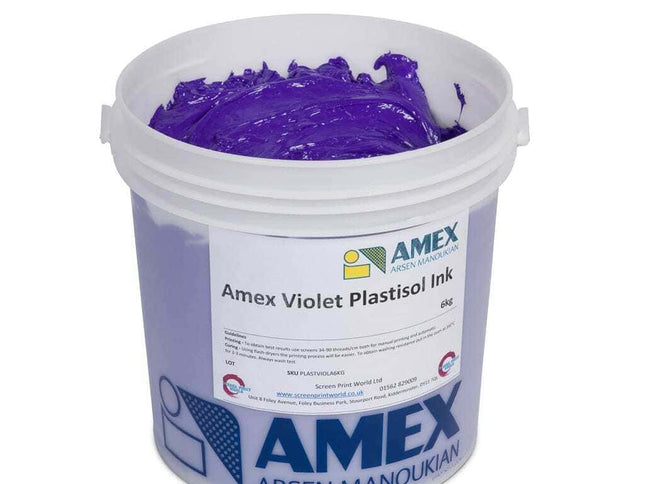 Amex Violet Plastisol Ink 50