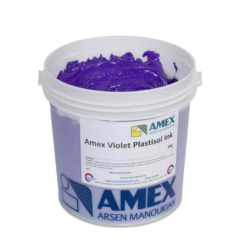 Amex Violet Plastisol Ink 50