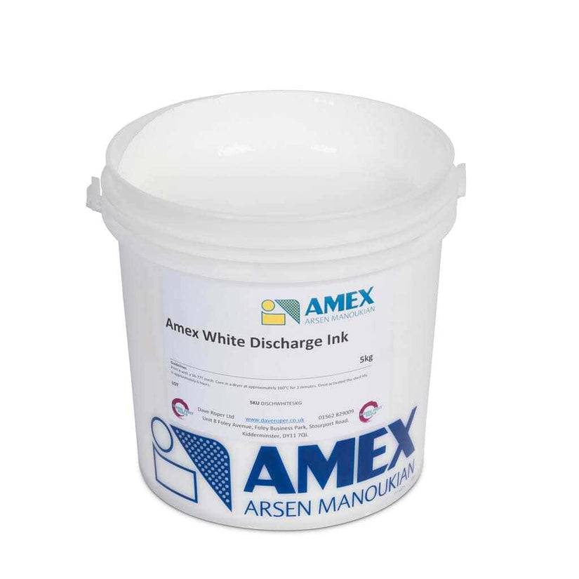 Amex White Discharge Ink 5kg