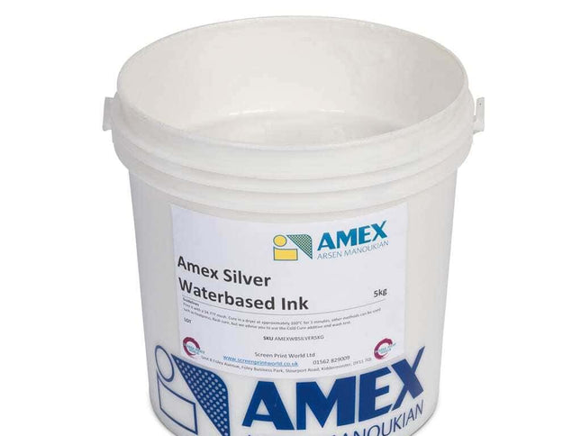 Amex Silver Waterbased Ink 91