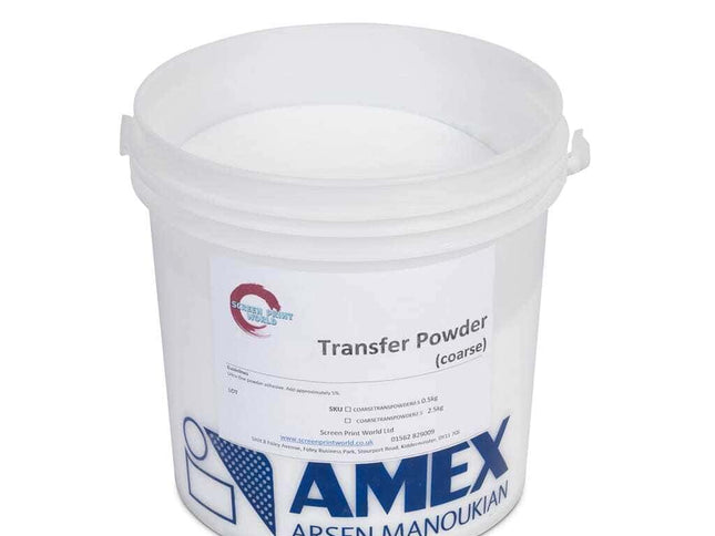 Coarse Transfer Powder Adhesive by Screen Print World