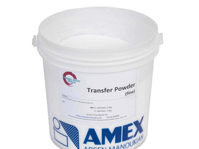 Fine Transfer Powder Adhesive by Screen Print World