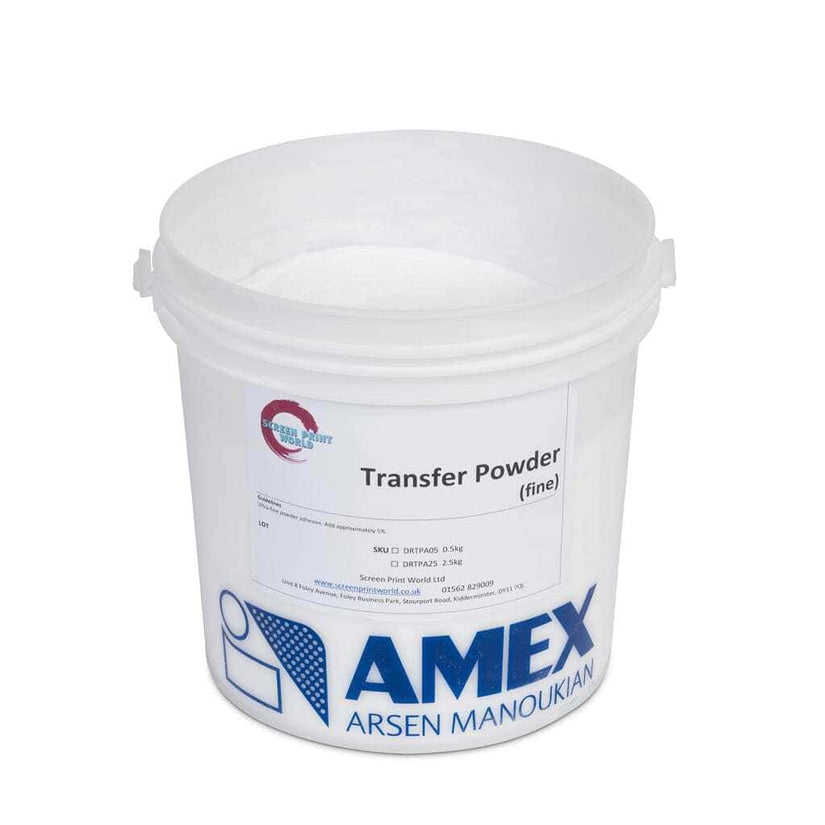 Fine Transfer Powder Adhesive by Screen Print World