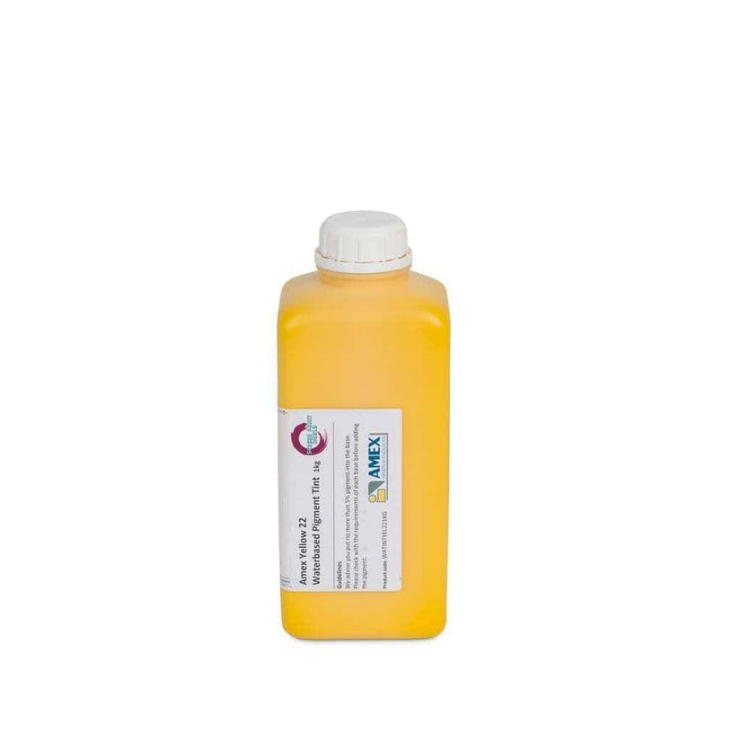 Amex Medium Yellow 22 Waterbased Pigment Tint