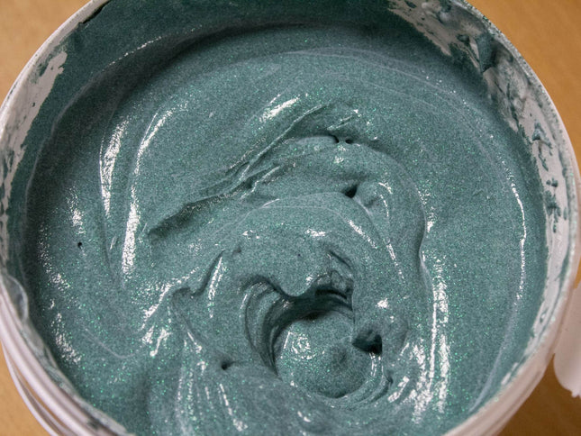 Amex Green Glitter Waterbased Ink