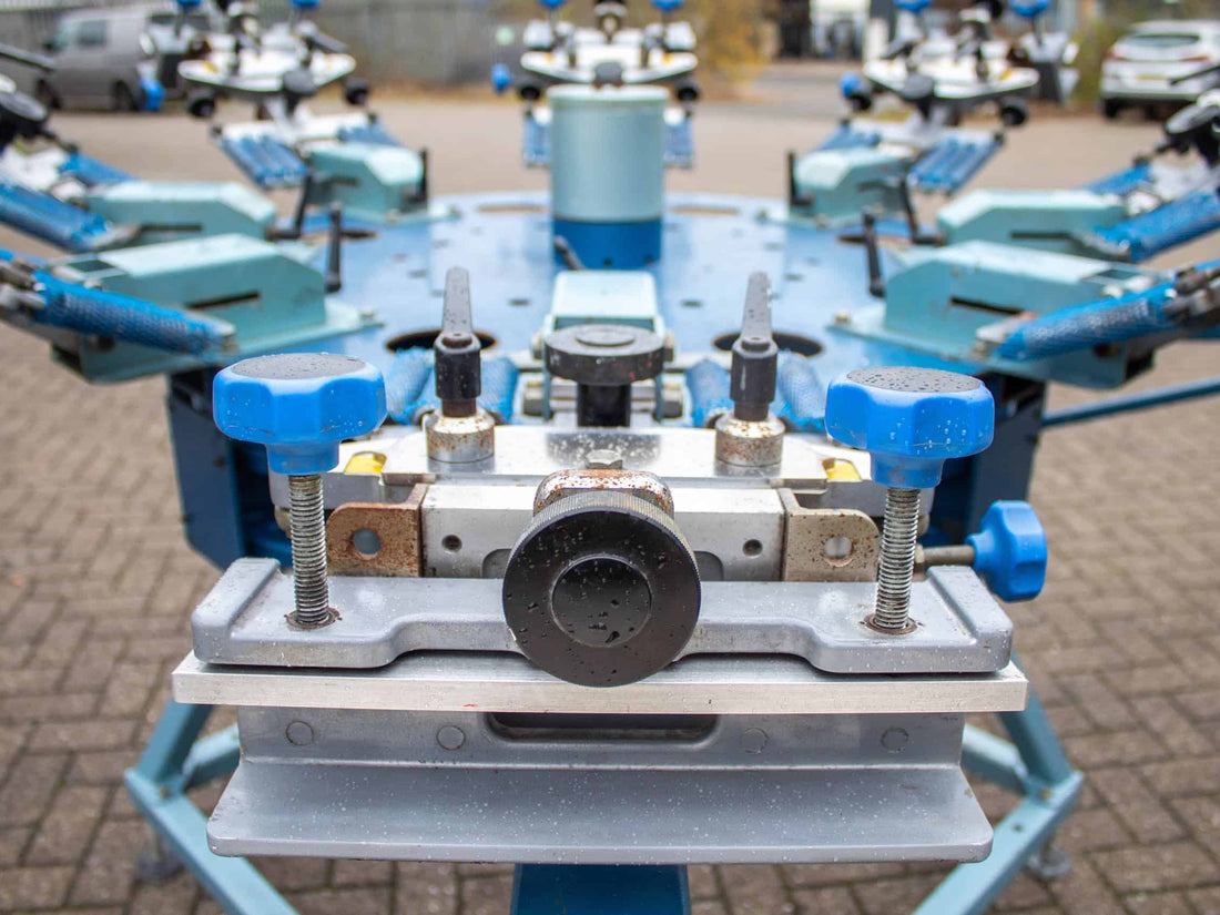 Used M&R 8 Colour 4 Station Chameleon Manual Press