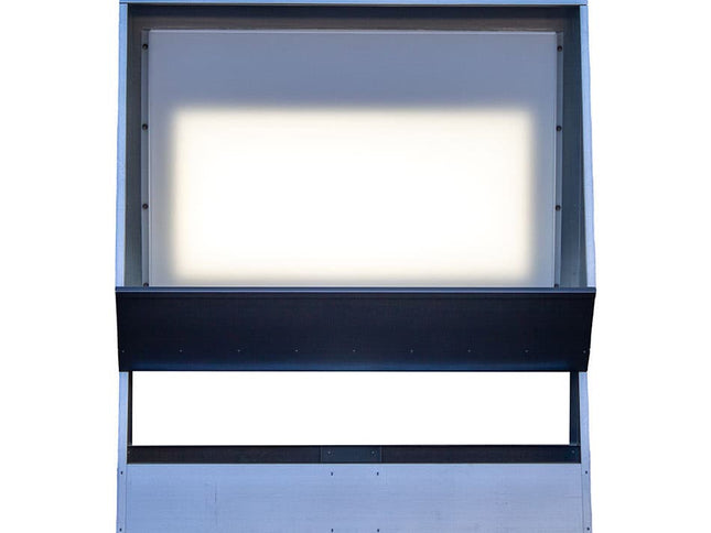 Screen Printing Washout Booth with Back Light - 1.5m